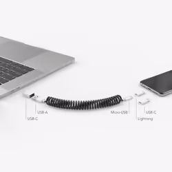 Vonmählen allroundo MFI câble USB 0,5 m USB 2.0 USB A Micro-USB B Bleu