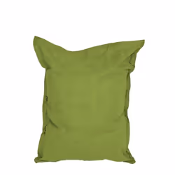 Lumaland Grand Pouf Micro Velours XXL 380l pour enfants et adultes Siège rembourré géant 140 x 180 cm Intérieur Vert