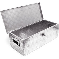 Caisse à outils Aluminium 760x320x245mm Malle de transport Boite à outils Malette de rangement