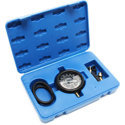 Wiltec - Vacuomètre Contrôle Pompe à dépression Essence Carburant Automobile Véhicule Garage Manomètre
