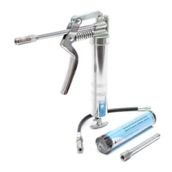 Wiltec - Mini Pompe à graisse 90ml 3 Embouts inclus pour un dosage précis Pression de service 137,9 bars