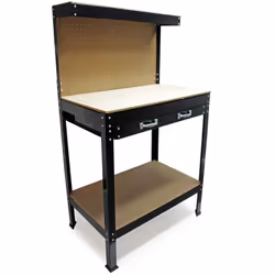 Description générale Un établi est essentiel pour tout atelier, que ce soit pour des projets de bricolage ou un usage profess ...