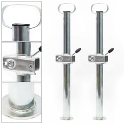 Wiltec Jeu 2x Béquille de remo