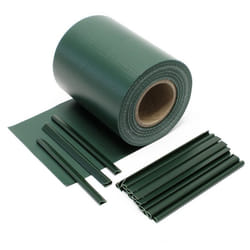Brise-vue Rouleau vert 35mx19cm PVC 650g-m² avec 20 clipsProtection visuelle Jardin - 61712
