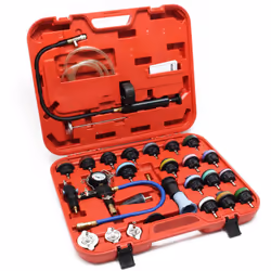 Description générale Un kit complet de 27 pièces conçu pour un échange rapide et efficace du liquide de refroidissement, ains ...