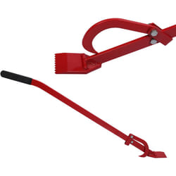 Wiltec - Levier tourne-billes bois – 120 cm de long – pour grumes 540 mm – Aide-abattage universelle et Maintien tronçonneuse – Crochet de