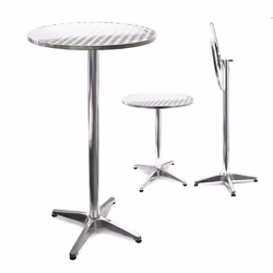 Wiltec Table haute de bar sur
