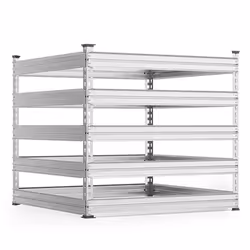 Wiltec Composteur de jardin en
