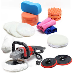 Xpotool - Machine à polir Meuleuse Set 21 pcs. 1200 w 3000 t/min max. Polisseuse 6 Niveaux Rectifieuse