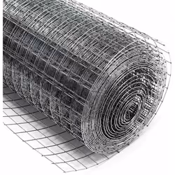 25m Rolle Volierendraht mit einer Höhe von 50cm. Die Maschen sind viereckig und haben eine Größe von 19x19mm. Die Drahtstärke ...