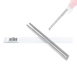 Wiltec Lame trempée droite pour coupe-polystyrène - longueur de 150 mm - en alliage nickel-chrome - Découpe Styromousse Matériaux isolants Accessoire