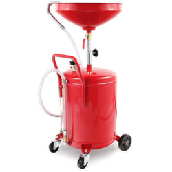 Wiltec - Appareil Récupérateur huile pneumatique Mobile 80L Hauteur réglable 122-168cm Vidange Huile usagée