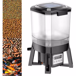 [Alimentation programmée] – Ce distributeur automatique de nourriture de Wiltec offre jusqu’à six rations par jour, avec une  ...