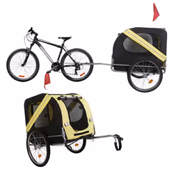 Wiltec Remorque de vélo pour c