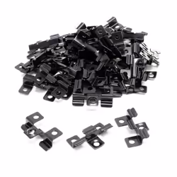 [Clips de fixation en acier] – Idéaux pour fixer solidement des planches terrasse en bois, plastique ou WPC, ces clips de Wil ...