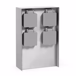 Wiltec Multiprise de jardin qu
