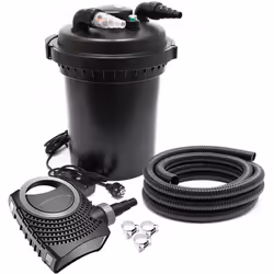 [Pompe de bassin SunSun NEO-3800 SuperECO] - Débit de 3600 l/h pour une puissance absorbée de seulement 20 W. Le boîtier de l ...