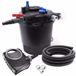 [Filtration efficace des bassins] - Le filtre de bassin SunSun CPF-20000 procure une eau claire dans les bassins de 40 000l e ...