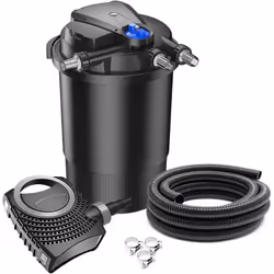[Pompe de bassin SunSun NEO-10000 SuperECO] - Débit de 10000 l/h pour une puissance absorbée de seulement 80 W. Le boîtier de ...