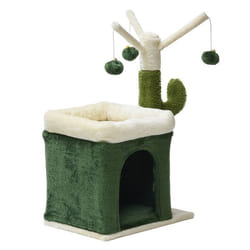 Fudajo Arbre à chat Forme de c