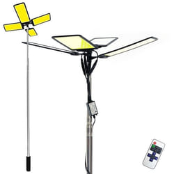 Wiltec Lampe télescopique 12V V2 Camping Lumière Hauteur ajustable LED Télécomm.