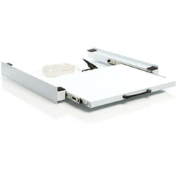Cadre de superposition pour machine à laver – 605 x 540 x 75 mm – charge max. 150 kg – avec Tablette coulissante angulaire – Cadre de lave-linge et