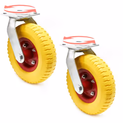 [Roulette pivotante] – Conçue pour une maniabilité optimale, elle permet de contourner les obstacles et de transporter des ch ...