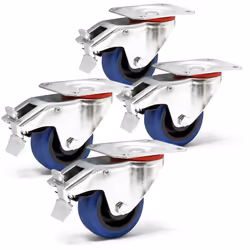 [Roulette pivotante] – Conçue pour une maniabilité optimale, cette roulette de Wiltec offre une capacité de charge jusqu’à 10 ...