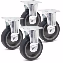 [Roulette fixe] – Solution idéale pour déplacer des meubles ou appareils lourds avec une capacité de charge maximale de 75 kg ...