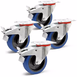 [Roulette pivotante] – Conçue pour une maniabilité optimale, cette roulette de Wiltec offre une capacité de charge jusqu’à 30 ...