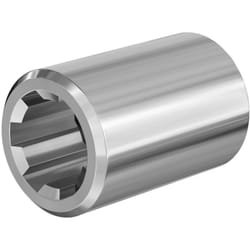 Wiltec - Manchon pour Arbre de transmission Arbre cannelé Type a 65 mm 1 1/8' 6 Dents 6 Rainures Tracteur