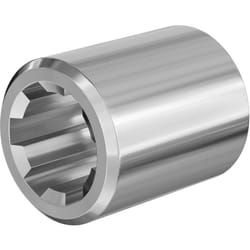Wiltec - Manchon pour Arbre de transmission Arbre cannelé Type b 65 mm 1 3/8' 6 Dents 6 Rainures Tracteur