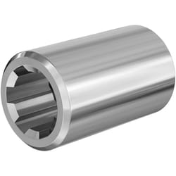 Wiltec - Manchon pour Arbre de transmission Arbre cannelé Type b 80 mm 1 3/8' 6 Dents 6 Rainures Tracteur