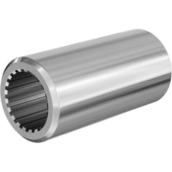 Wiltec - Manchon pour Arbre de transmission Arbre cannelé Type d 100 mm 1 3/8' 21 Dents 21 Rainures Tracteur