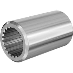 Wiltec - Manchon pour Arbre de transmission Arbre cannelé Type e 100 mm 1 3/4' 20 Dents 20 Rainures Tracteur