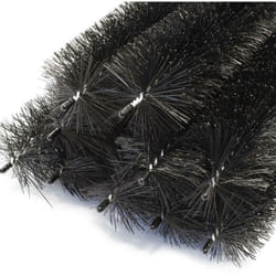 Wiltec - Brosses anti oiseaux Lot de 10 pièces 12 m, 10 x 120 cm x ø 10,5 cm, Protège panneaux solaires, Hérisson anti nid, Protection contre martres