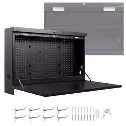 Wiltec Établi mural pliant – 9