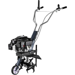 Wiltec - Motobineuse 36 cm 2,5 kw 4 Fraises Lames Réservoir 0,8L Profondeur 25 cm Motoculteur Essence Moteur ohv Aérateur Scarificateur Travail Sol