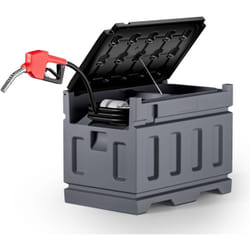 Distributeur de diesel nomade – 90 x 55 x 62 cm – 180 w – Capacité 180 l, débit 40 l/min – Jerrycan de carburant portable – Station service mobile