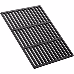 [Grille de barbecue en fonte] – Cette grille BBQ carrée de Wiltec de 29 x 38 cm en fonte émaillée est conçue pour offrir une  ...