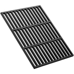 Wiltec - Grille bbq Carrée 29 x 38 cm – en Fonte – Barbecue Charbon de bois ou à gaz – Grillade Cuisson – Terrasse Jardin Plancha – Viande Légumes