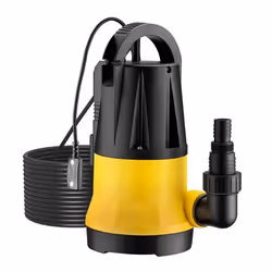 Pompe immergée - WILTEC - 550W - 11500l/h - Hauteur de refoulement 8m - Capteur de niveau deau