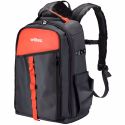 [Robustesse et durabilité] – Le sac à dos à outils Wiltec est fabriqué en polyester 1680D, un matériau durable conçu pour rés ...