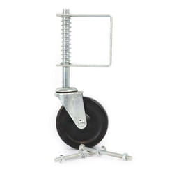 Wiltec Roue en Métal Gris pour