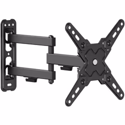 [Compatibilité étendue] – Le support TV mural Wiltec est compatible avec des écrans de 13 à 43 pouces, couvrant les normes VE ...