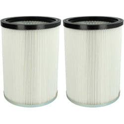 Vhbw - 2x filtre plissé compatible avec Kärcher nt 50/1 Me Classic vex, nt 50/1 Me Classic Edition eu aspirateur - blanc