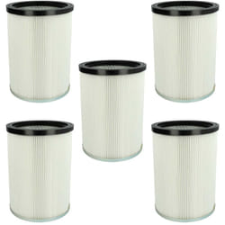 5x filtre plissé compatible avec Kärcher nt 50/1 Me Classic vex, nt 50/1 Me Classic Edition eu aspirateur - blanc - Vhbw