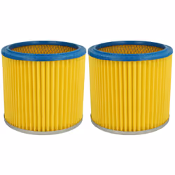 vhbw - the clever way Set de filtre pour votre aspirateur industriel, pour aspiration à sec ou humide - Finition sur mesure p ...
