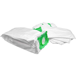 Vhbw - 5x Sacs compatible avec Sebo Airbelt K3, K3 eco Comfort, K3 Premium, K3 Vulcano aspirateur - microfibres non tissées, 29cm x 14cm, blanc