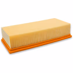 vhbw - the clever way Filtre plissé plat pour votre aspirateur sec et humide - Finition sur mesure pour un changement du filt ...